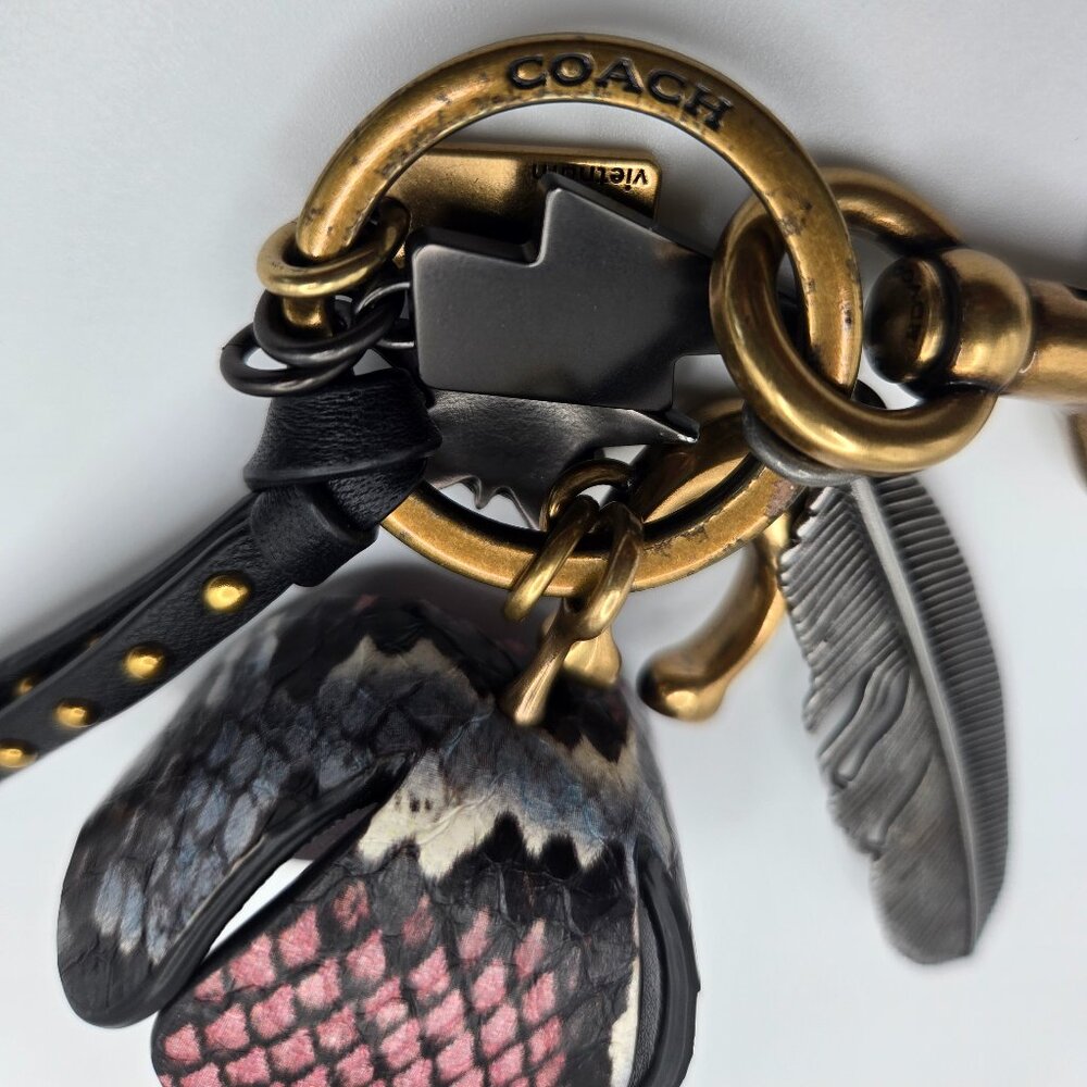Coach Exotic Tearose Charm - Picture 6 of 15